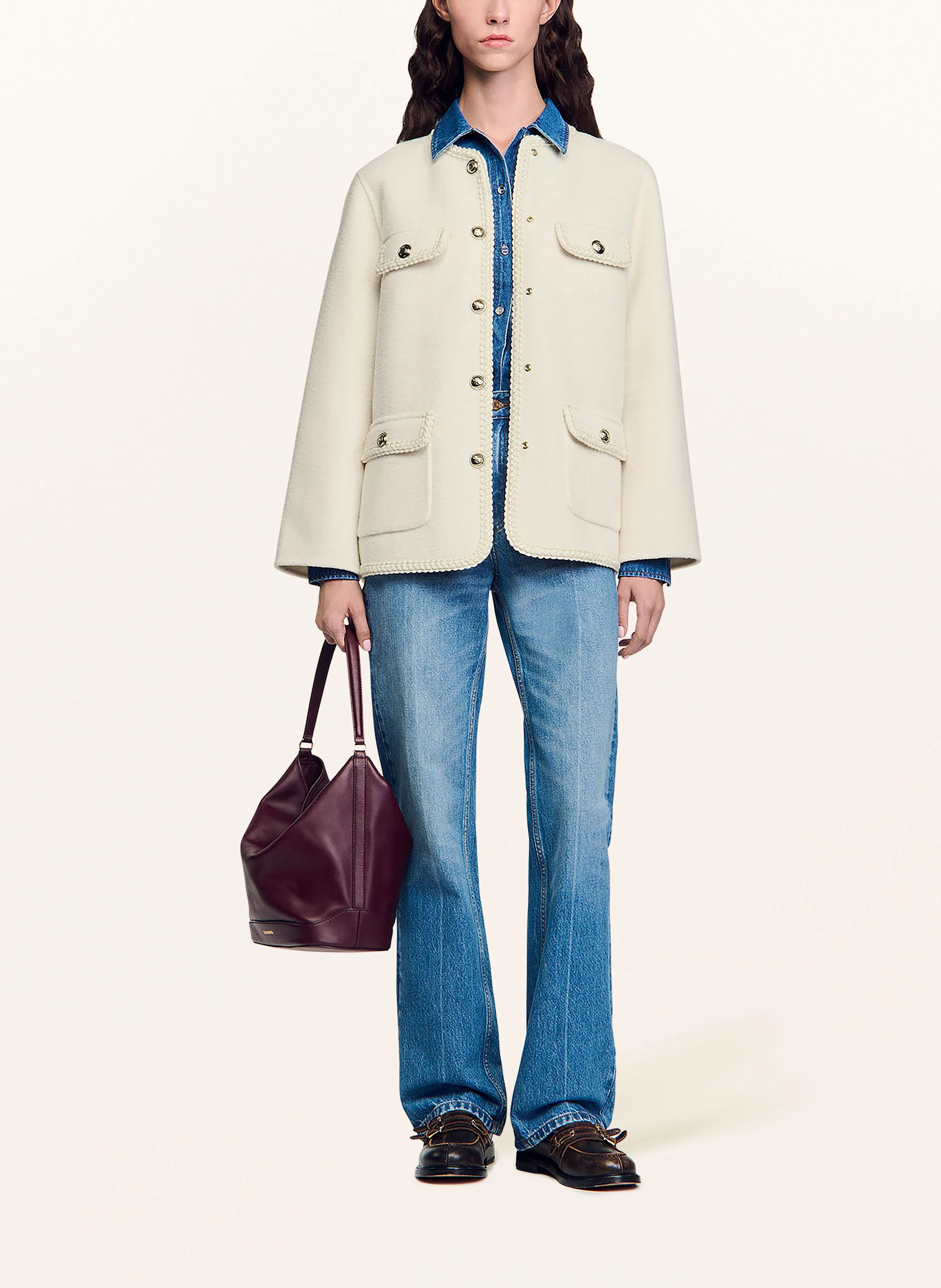 SANDRO Overjacket