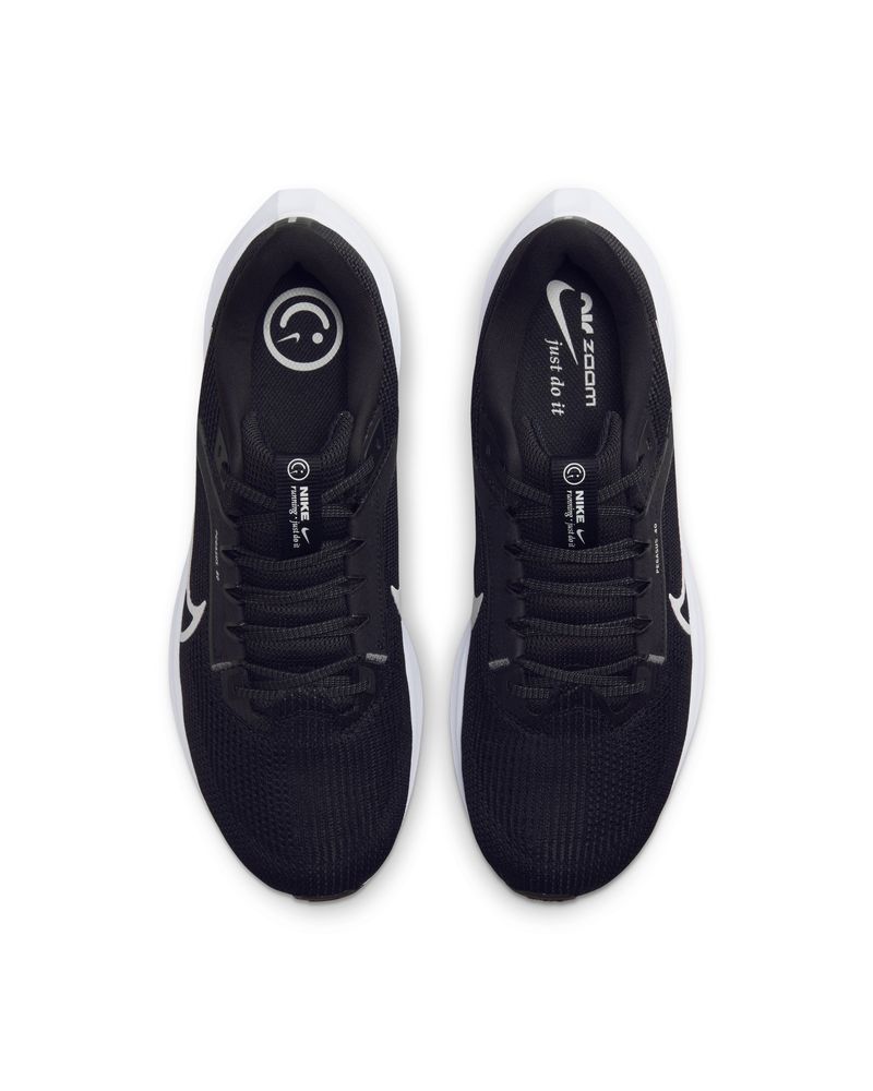 Chaussures de running Nike Pegasus 40 Noir & Blanc pour homme