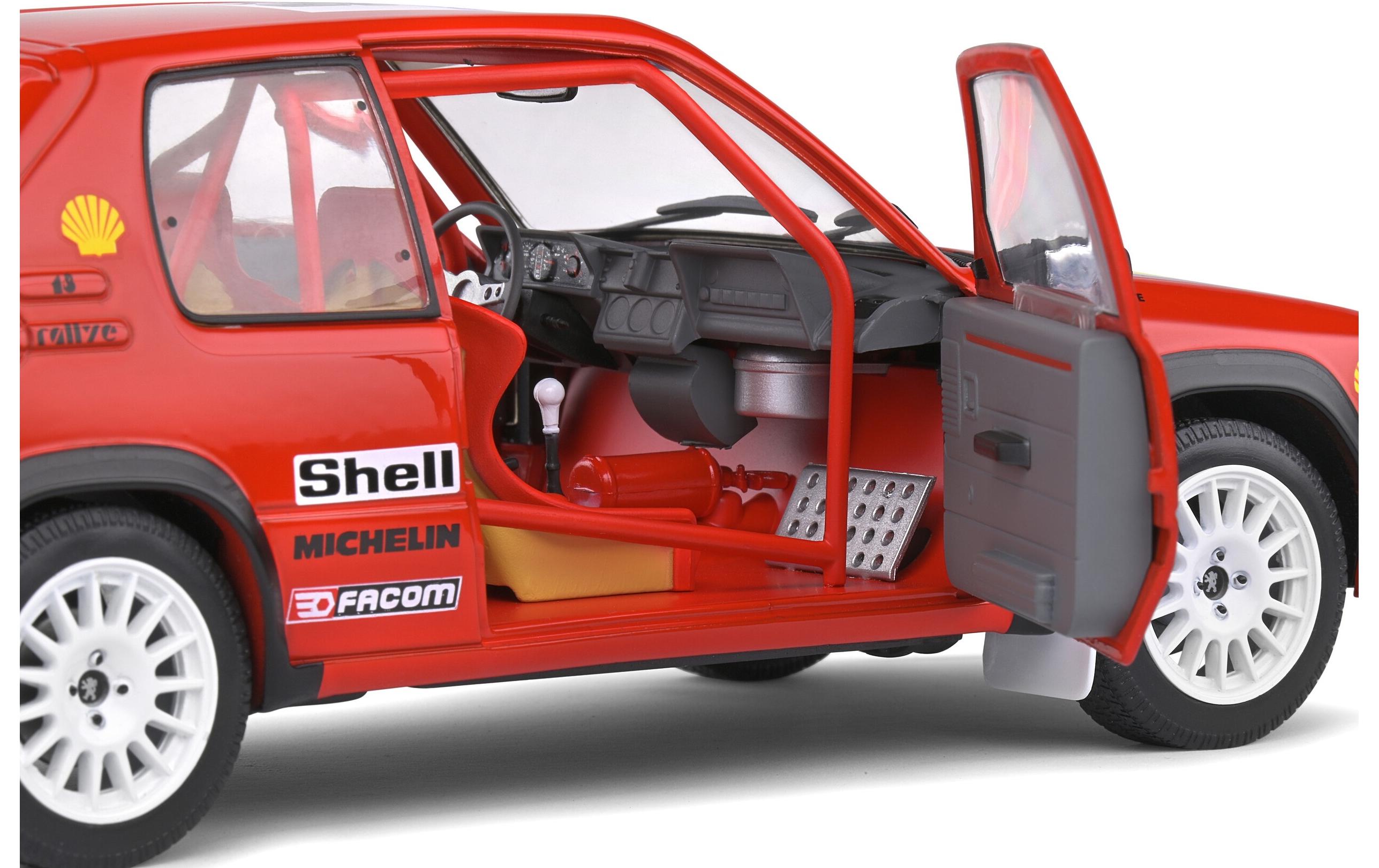 Rennwagen Peugeot 205 Rallye #26 1:18Peugeot 205 Rallye Tour de Corse 1990 #26, Henri Devin / F.Viste, Rot