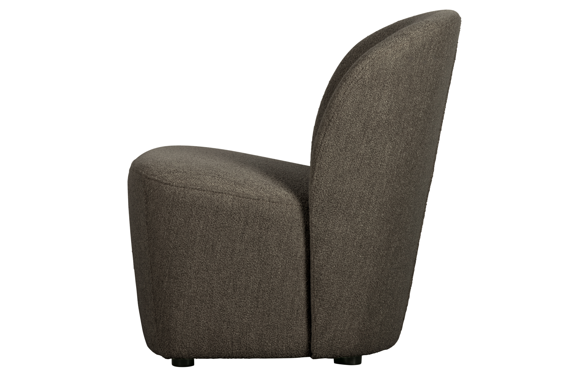 vtwonen fauteuil Lofty bouclé Bruin