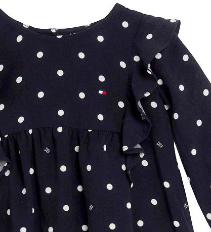 Tommy Hilfiger Kjole - Baby Dress - Desert Sky