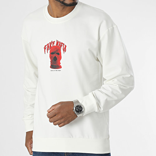 Sweat Crewneck Beige Clair