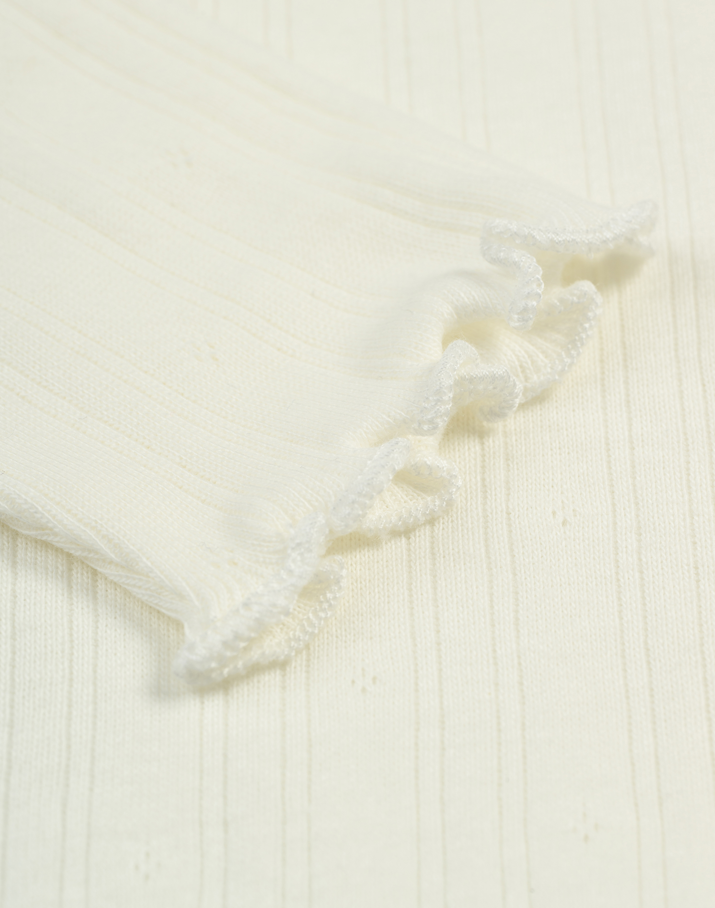 Pointelle shirt van katoen voor baby's