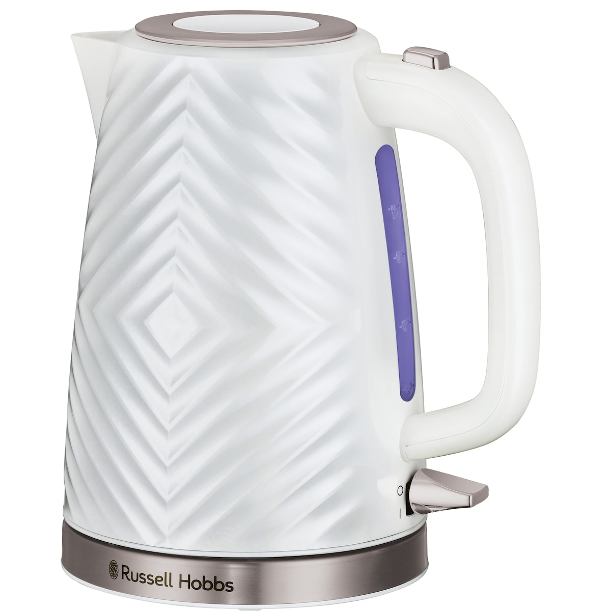 Russell Hobbs Groove vannkoker 26381-70 (hvit)
