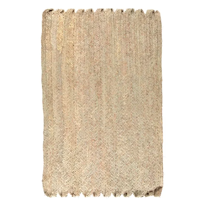 Cosydar Tapis rectangulaire en feuille de palmier - 120x80 cm