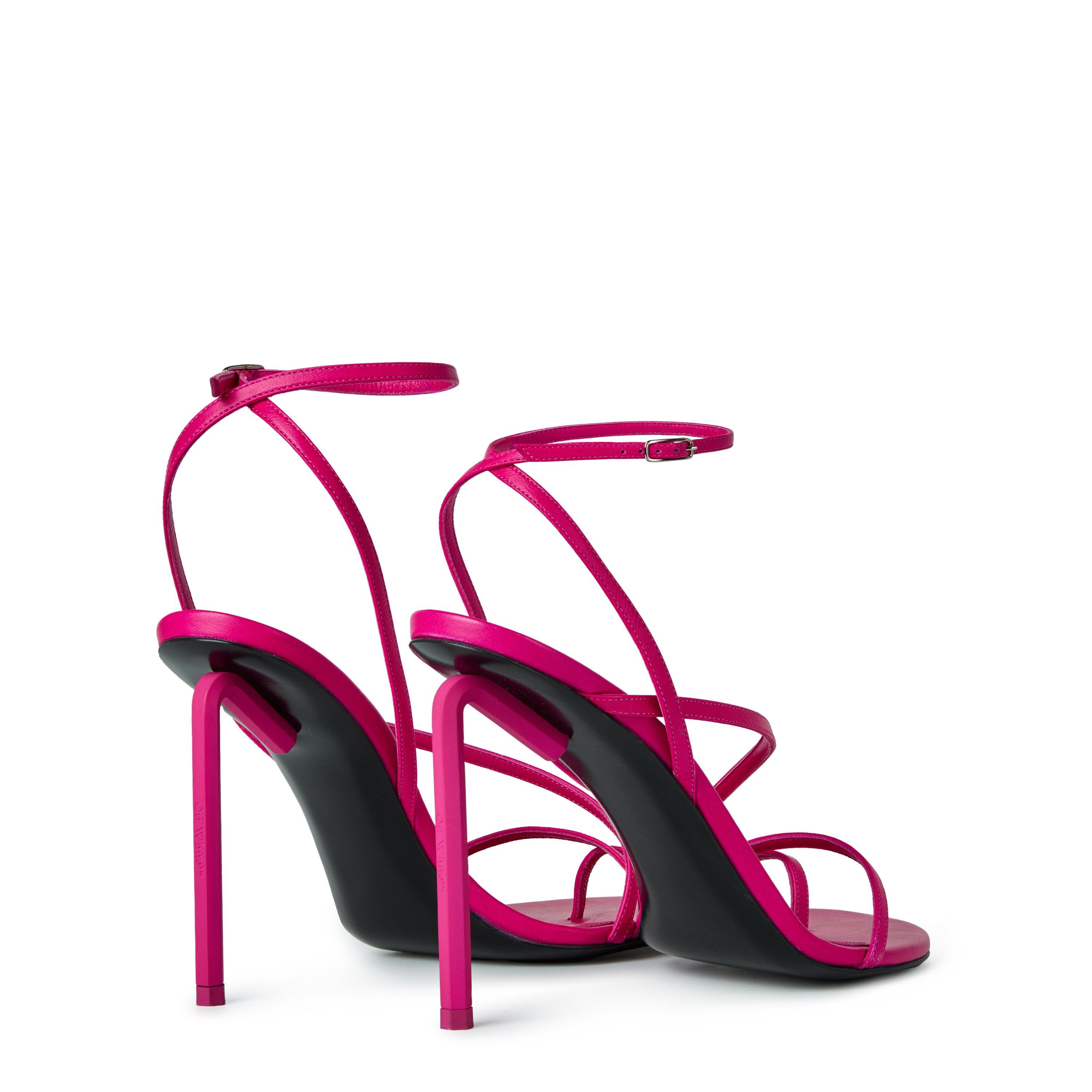 Off White Heeled Sandal Womens