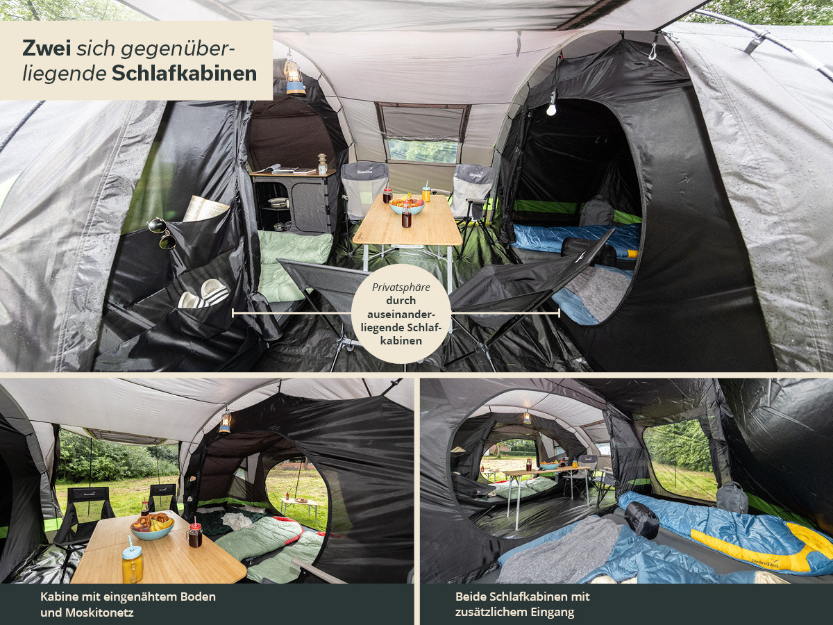 Skandika Kambo 12 tunneltent