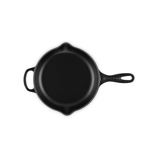 Le Creuset Signature Collection Støbejerns Stegepande, Matte Black, Ø23 cm