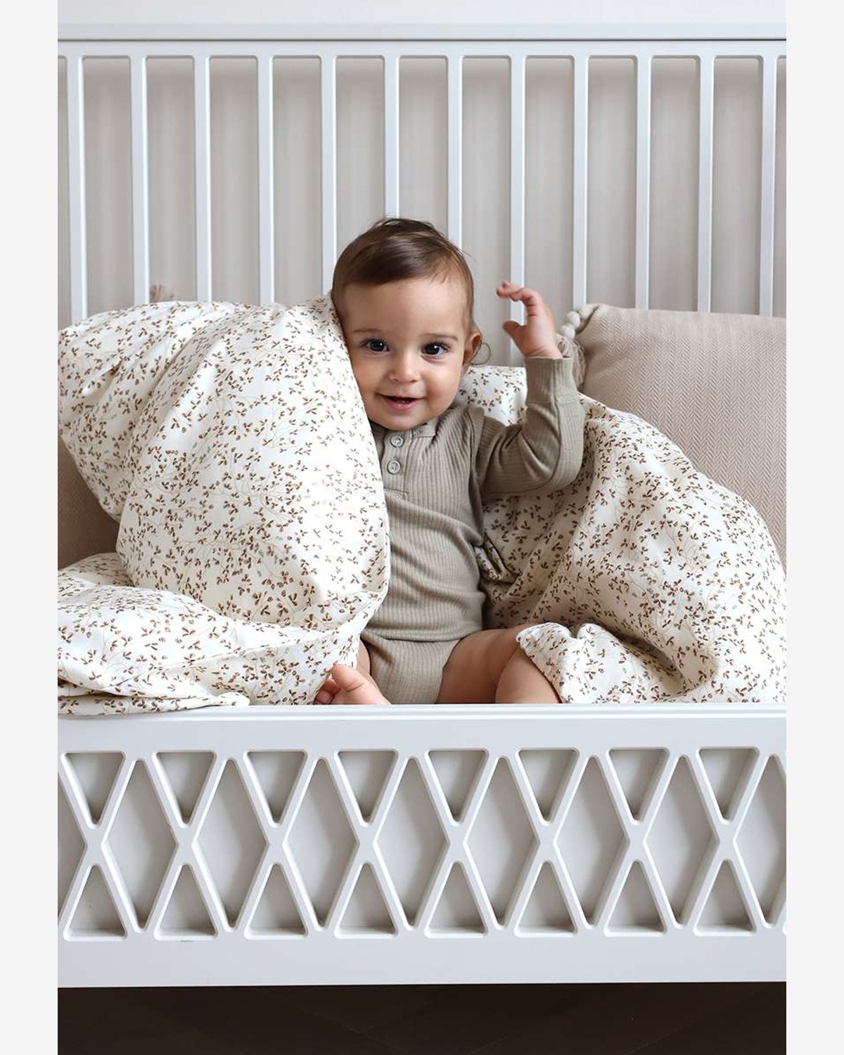 Sengetøy Barn 100×140 – Sateng, Øko Bomull | Bedding Junior