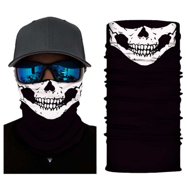 Multi Tubscarf Scarf Face Mask Bandana Skeleton