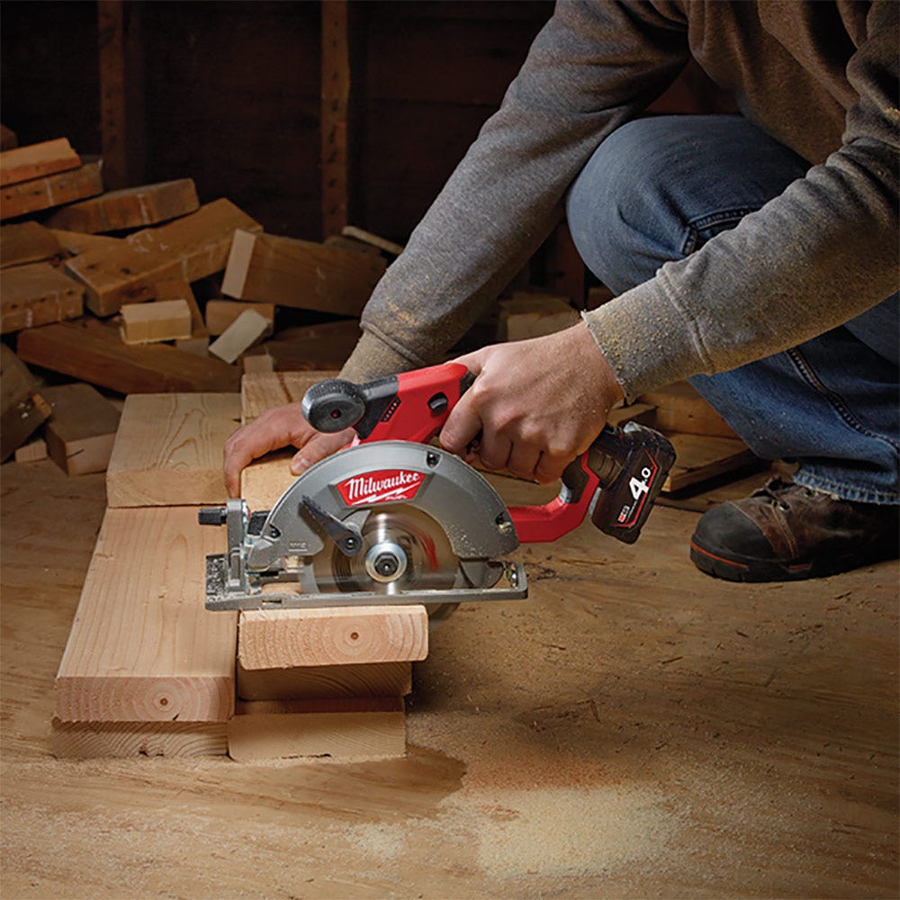 MILWAUKEE 12V FUEL™ 140mm Circular Saw Skin M12CCS44-0