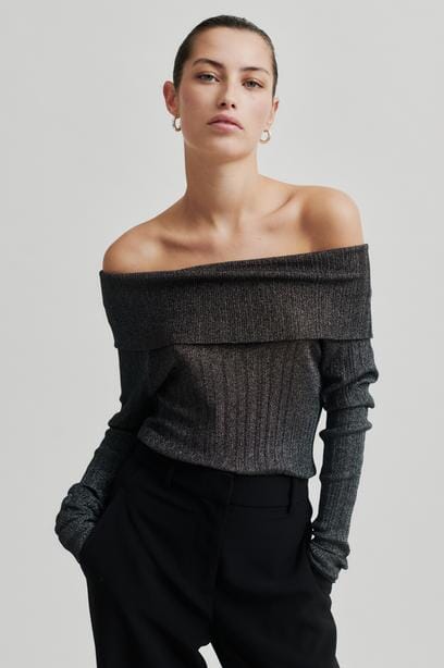 Second Female Ellis Knit Off Shoulder 59115