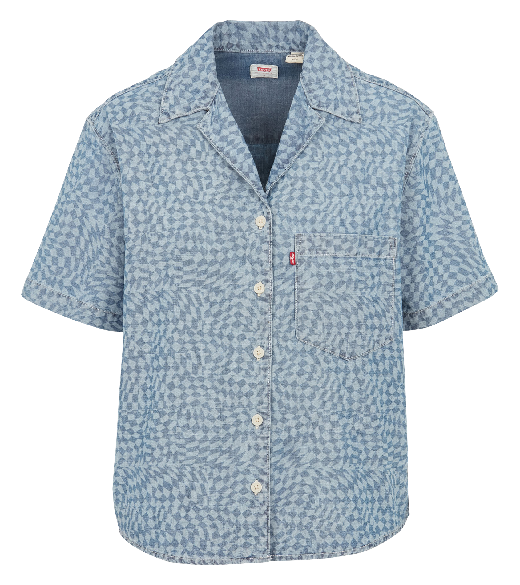 AIDEN SS SHIRT - Chemise col classique en jean | Multicolore