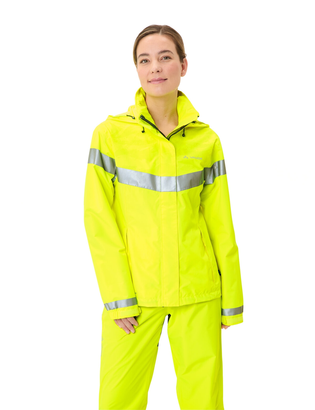 VAUDE Regenjacke »WOMEN'S LUMINUM RAIN JACKET« 1 Stk. tlg. Wasserdicht