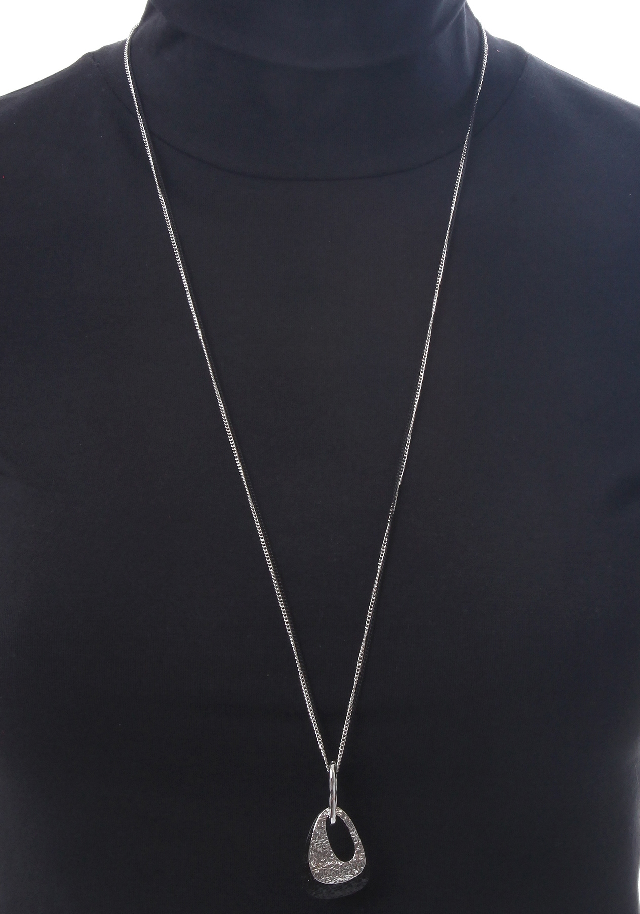 Firetti Lange Kette »Halsschmuck schwarz weiss Optik«