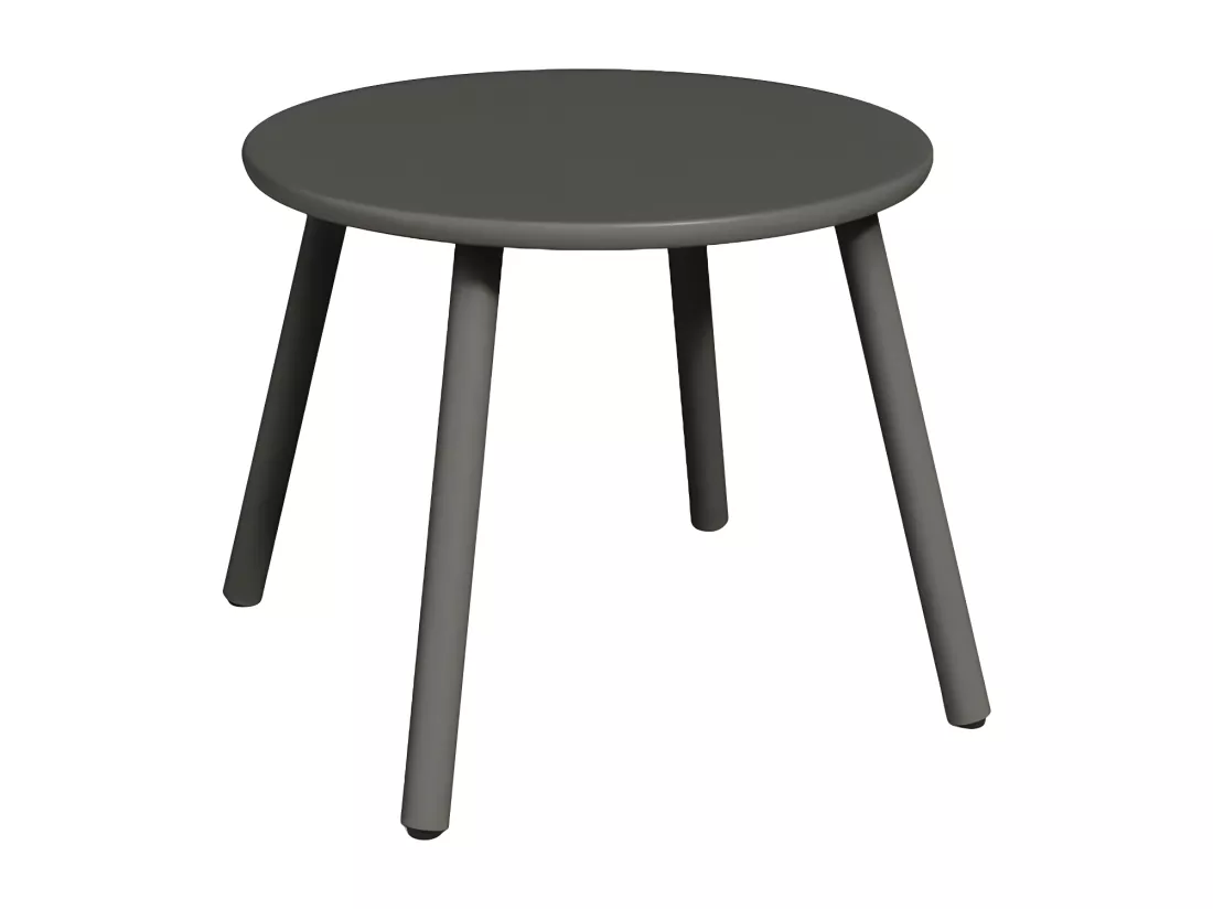 Tables gigognes de jardin en métal - Gris anthracite - MIRMANDE de MYLIA