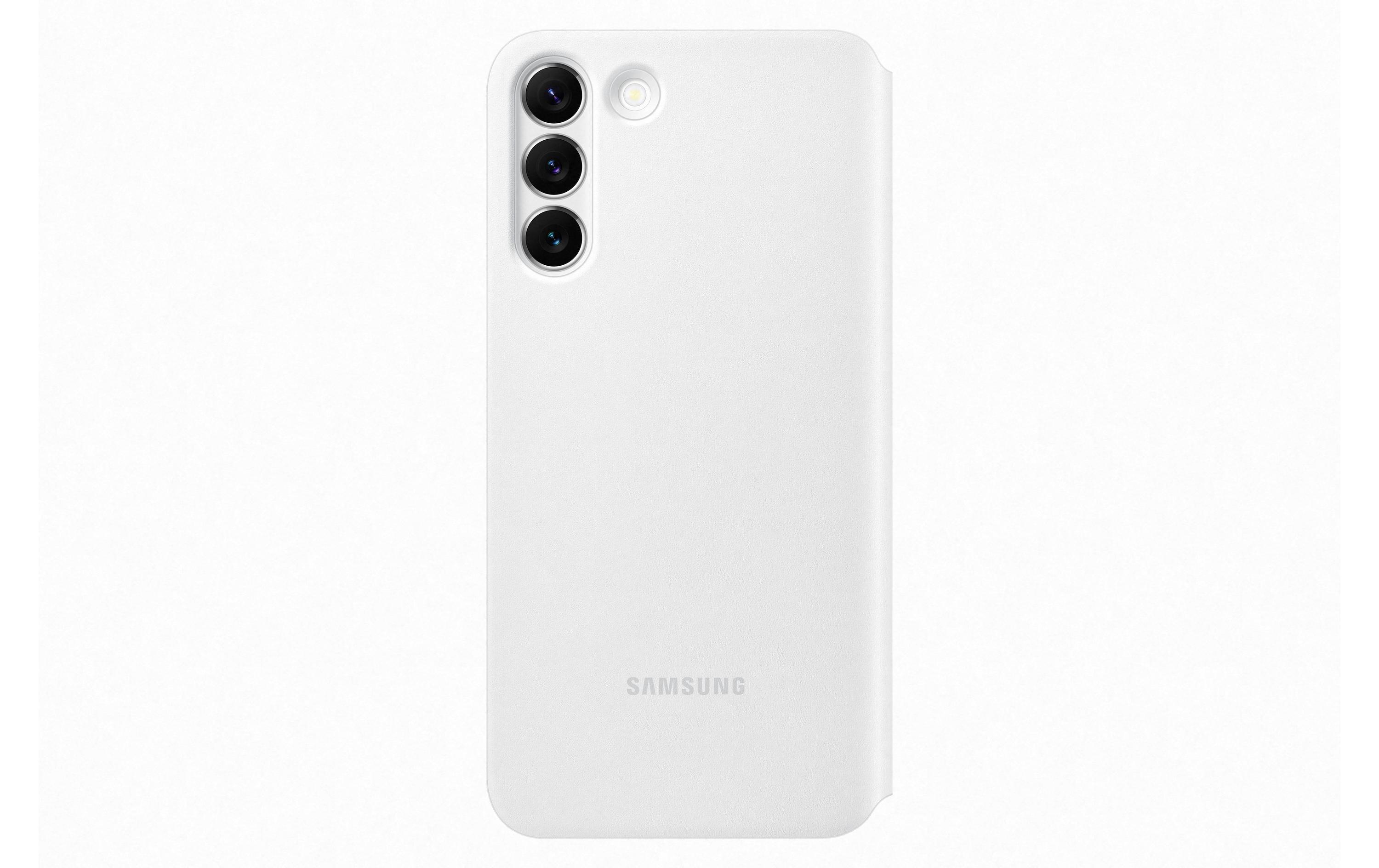 Book Cover EF-ZS906 Smart Clear View Galaxy S22+Schutzhülle mit Touch-Interface für das Samsung Galaxy S22+ 5G