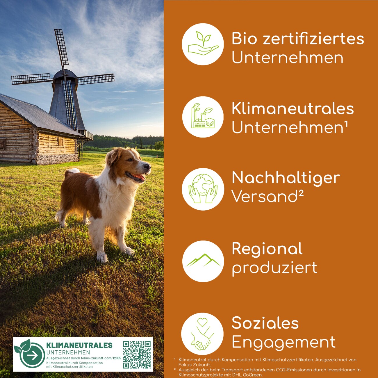 Wolfsbacher Natur Gelenke & Knochen Leckerli 2x