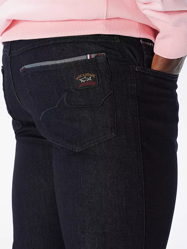 PAUL & SHARK Jeans Straight Fit schwarz