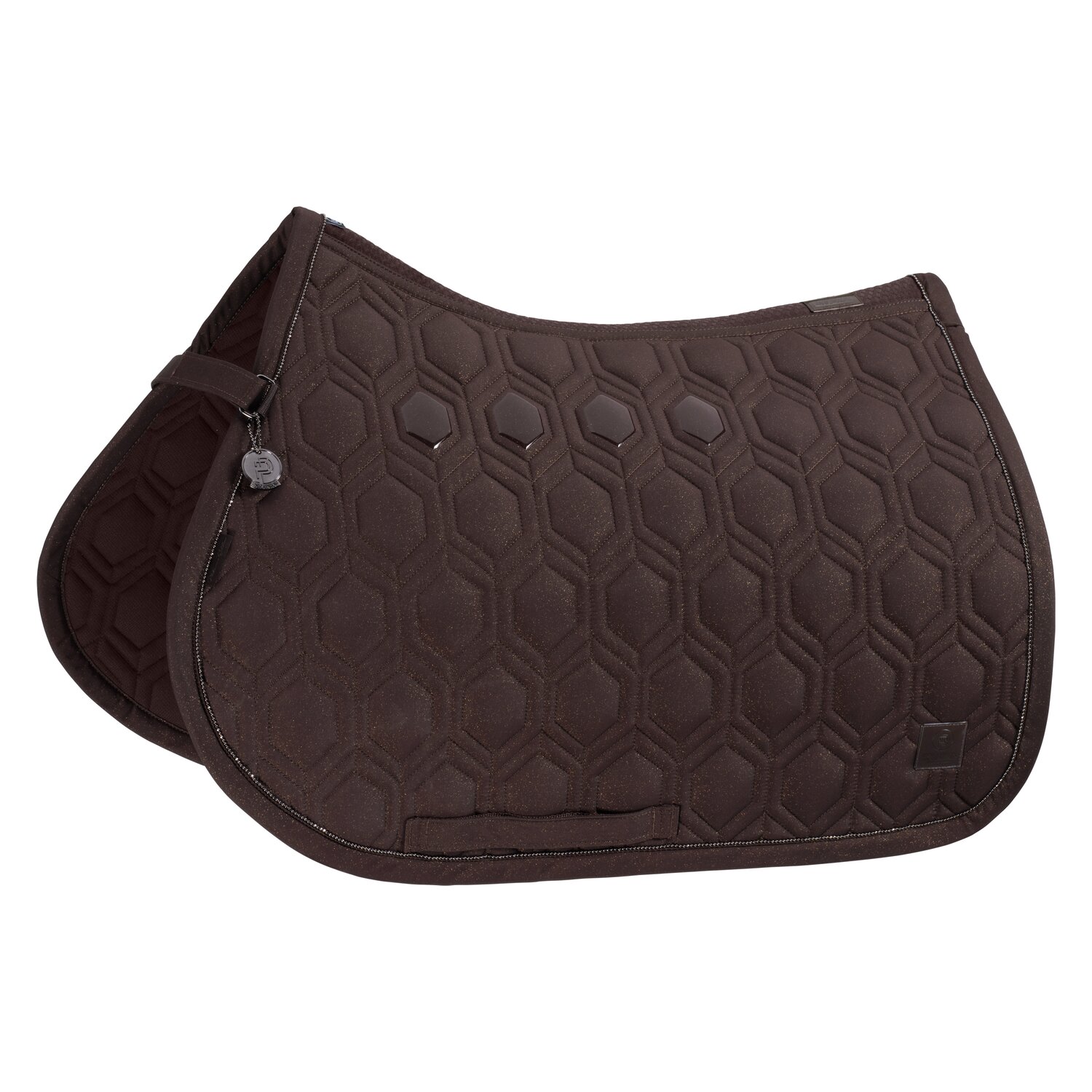 ESKADRON Platinum Schabracke Sparkle Emblem - teak brown