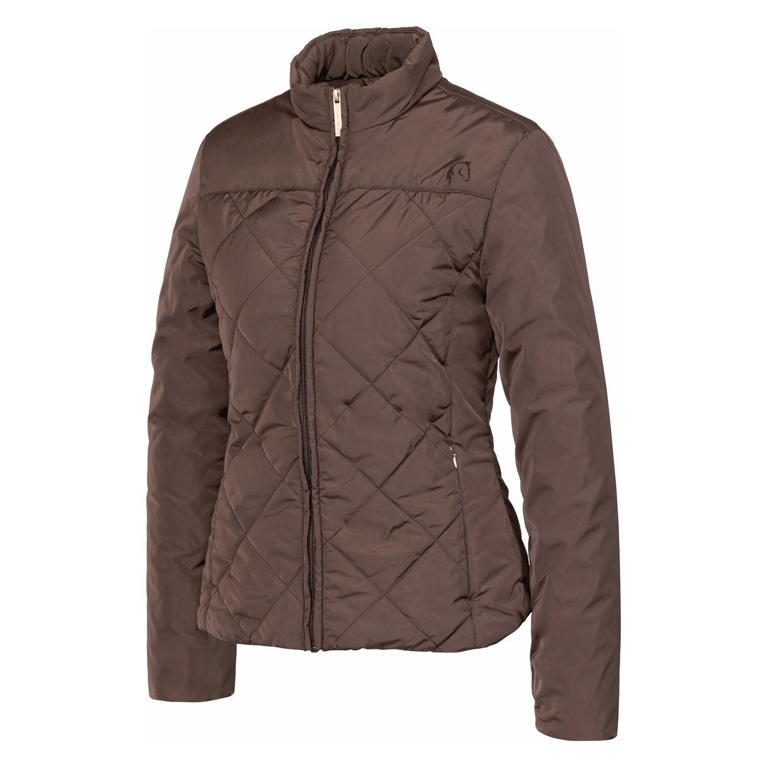 Cheval de Luxe Steppjacke Midlayer Chartres - chocolate