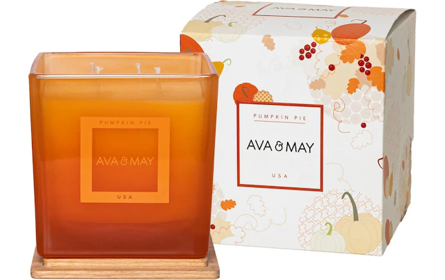 AVA & MAY Duftkerze »Pumpkin Pie, 550 g«