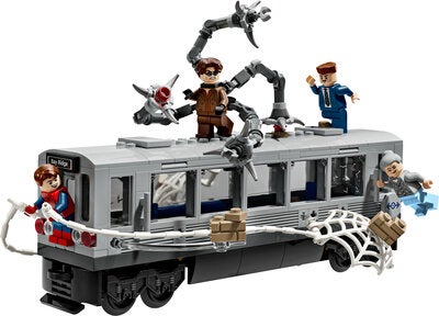 LEGO Super Heroes 76321 Spider-Man mot Doc Ock: T-banescenen
