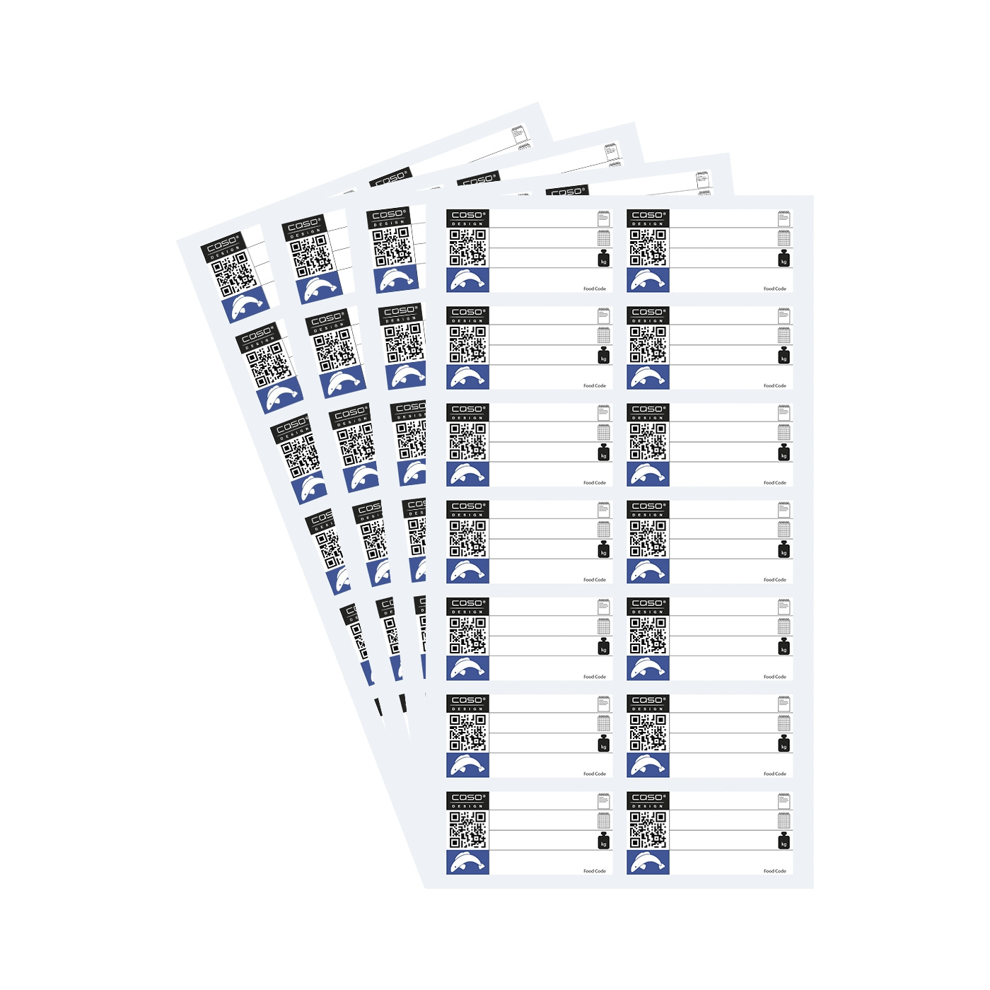 Food Manager Sticker PRO - Kategorie Fisch
