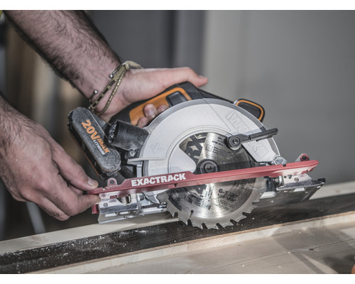 Accu cirkelzaag Worx WX530 20V incl. 165x16mm Ø + GRATIS extra artikel 20V accu WA3644 (4.0Ah)