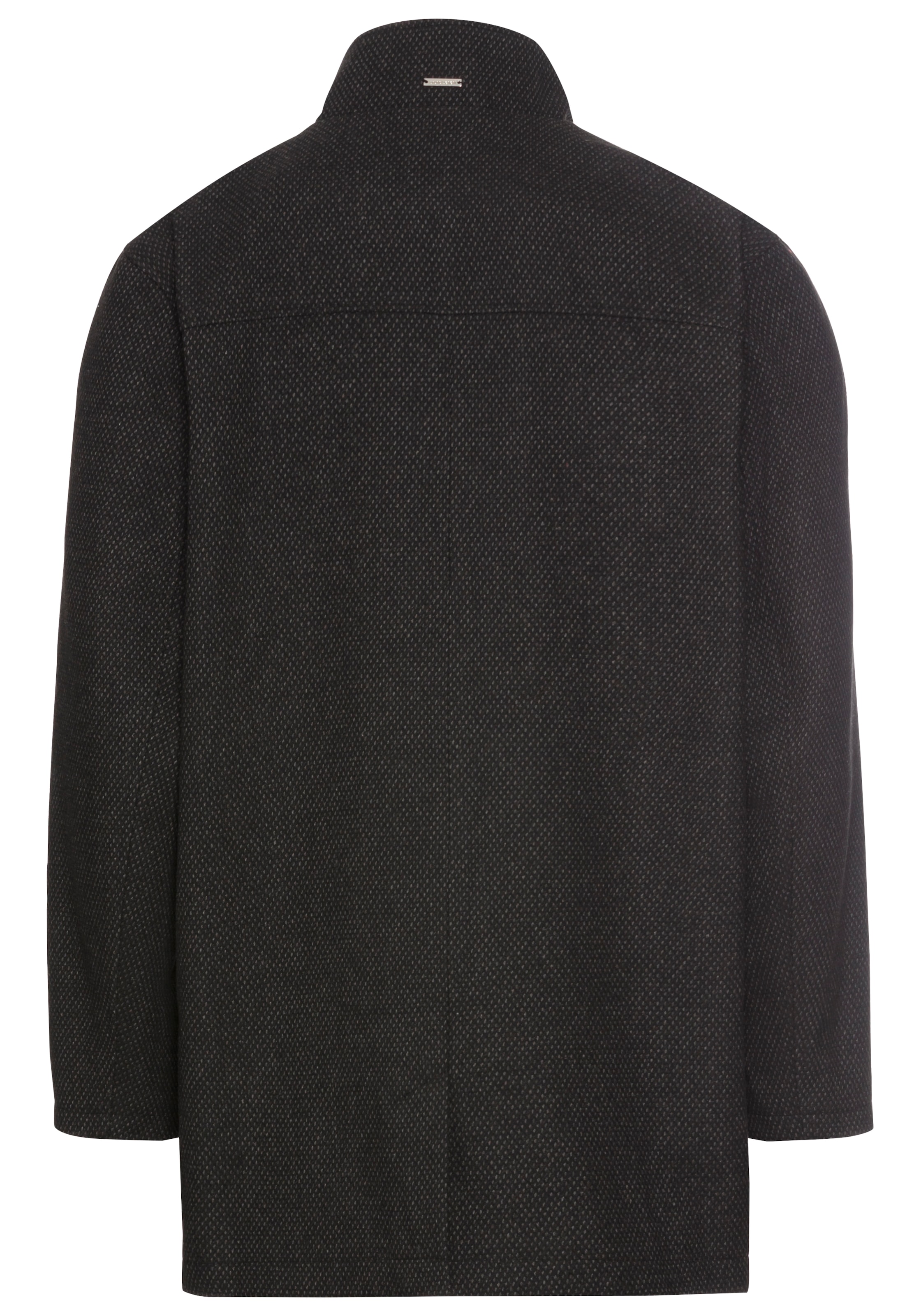 Bruno Banani Langjacke ohne Kapuze aus Polyester,  casualer Stil,  mit 6 Taschen