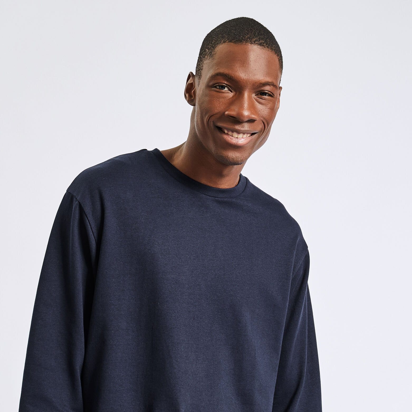 Ensemble pyjama sweat et jogging Bleu foncé