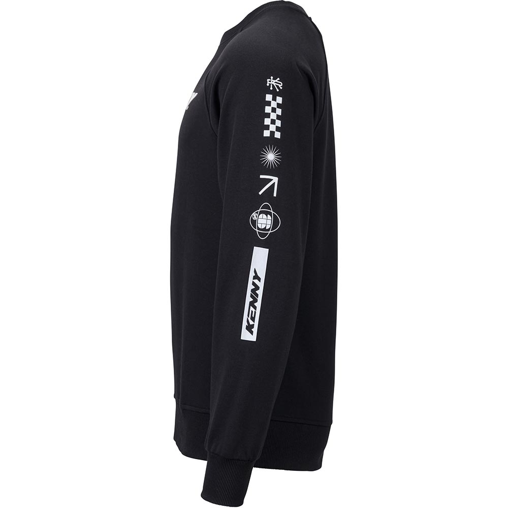 Kenny - Sweat Meta Noir / Blanc