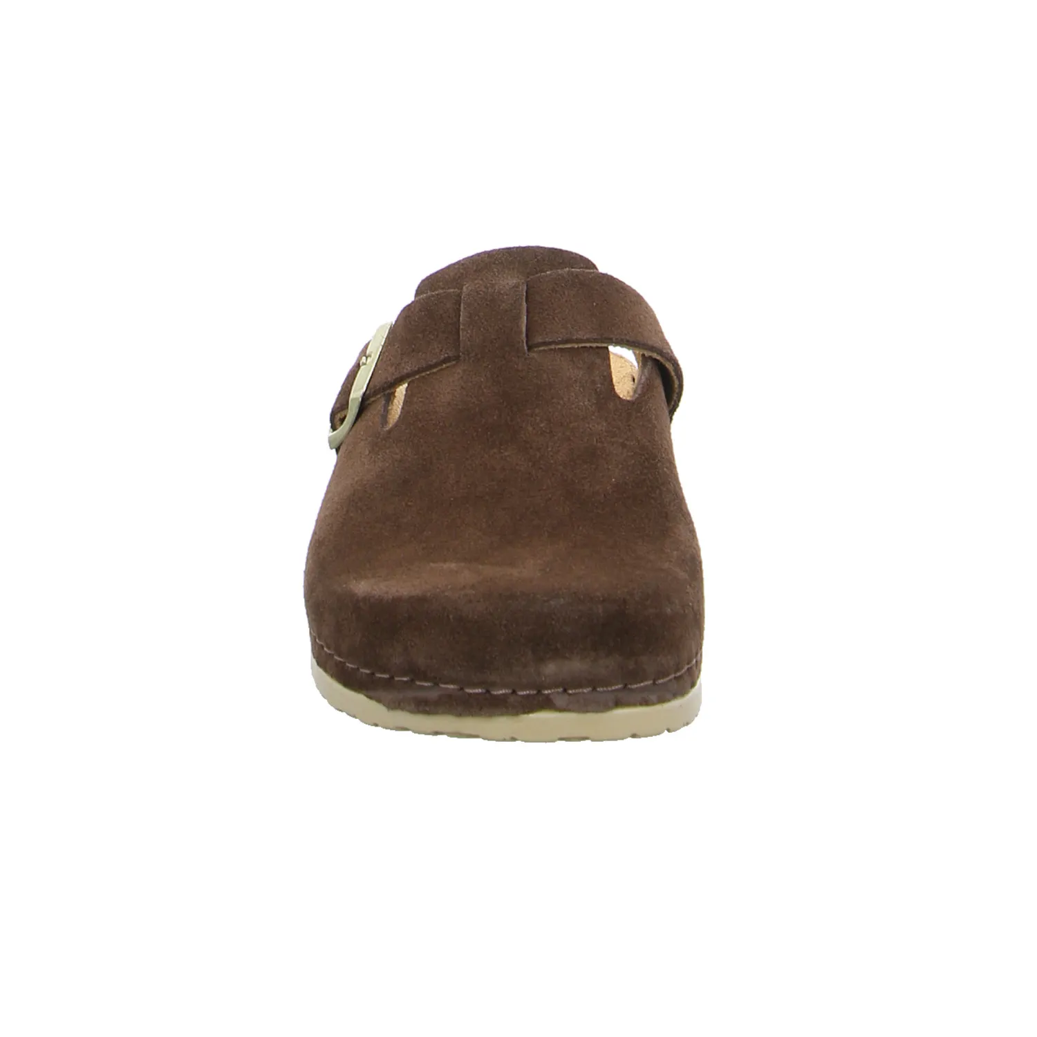 MUBB Hausschuh Braun Leder