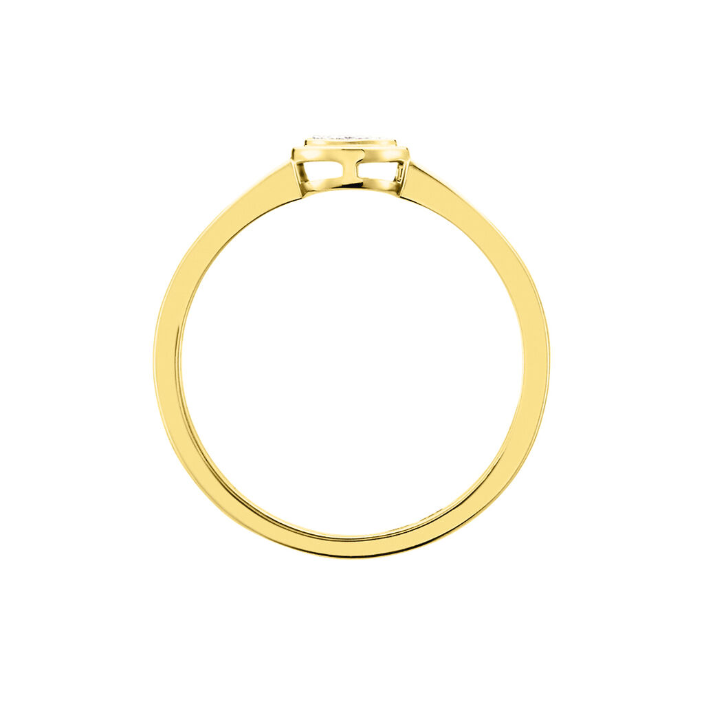 Bague Or Jaune Kaylynn Diamants