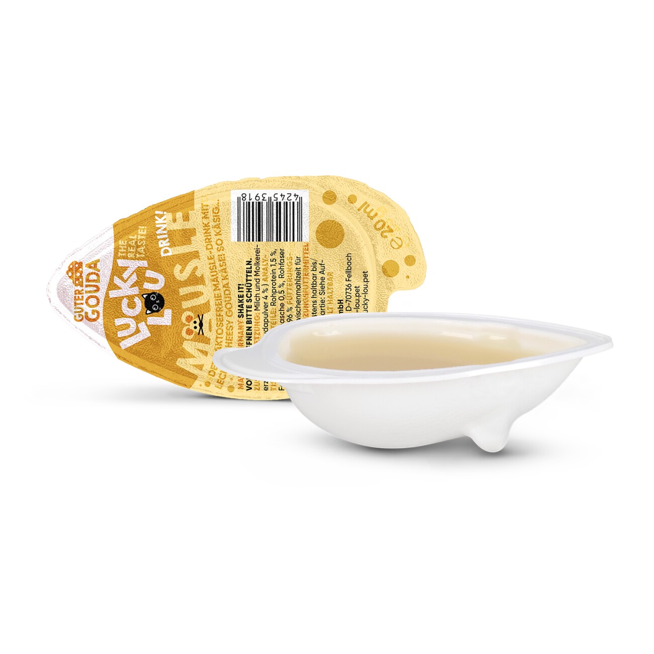 Lucky Lou Mäusle Drink-Snack Gouda 26x28g