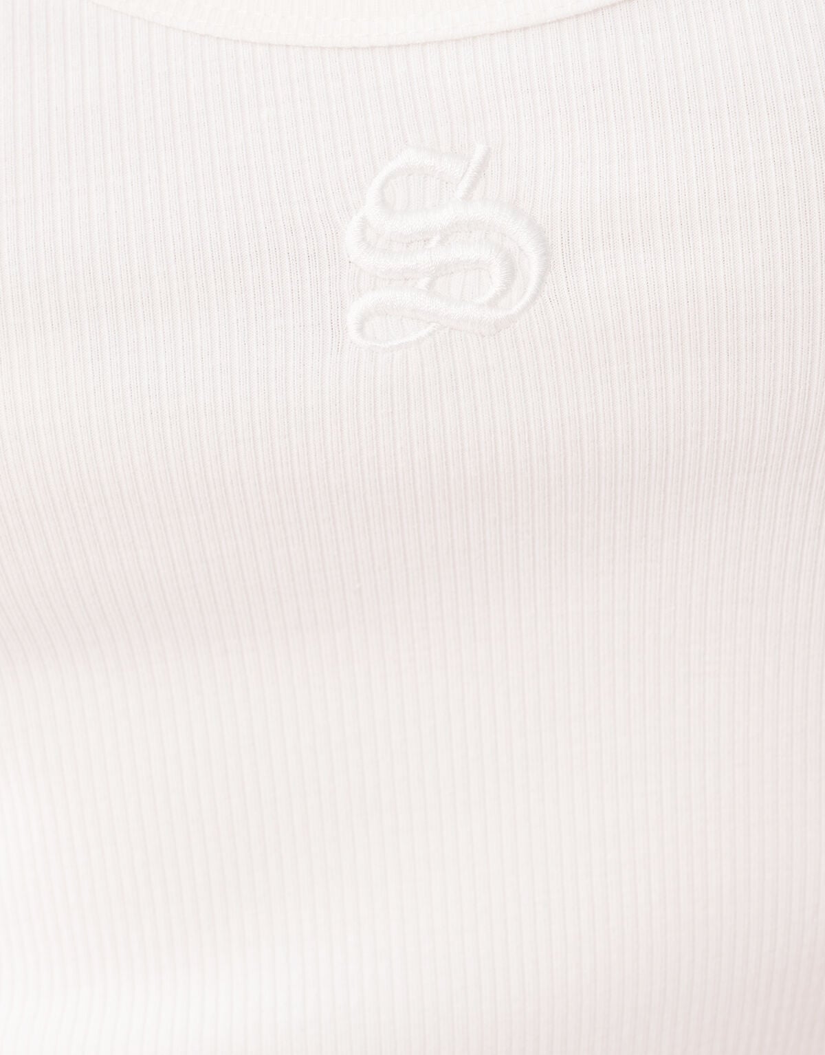 Shoeby Logo Tanktop Wit