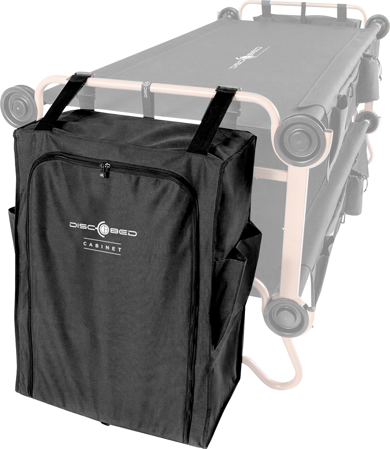 Garderobe Cabinet für Disc-O-Bed L XL, Farbe Schwarz
