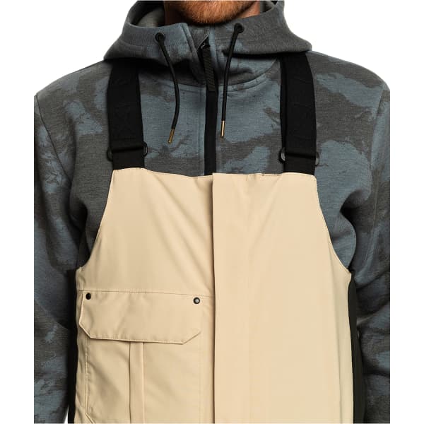 Pantalon de ski QUIKSILVER UTILITY BIB PALE KHAKI
