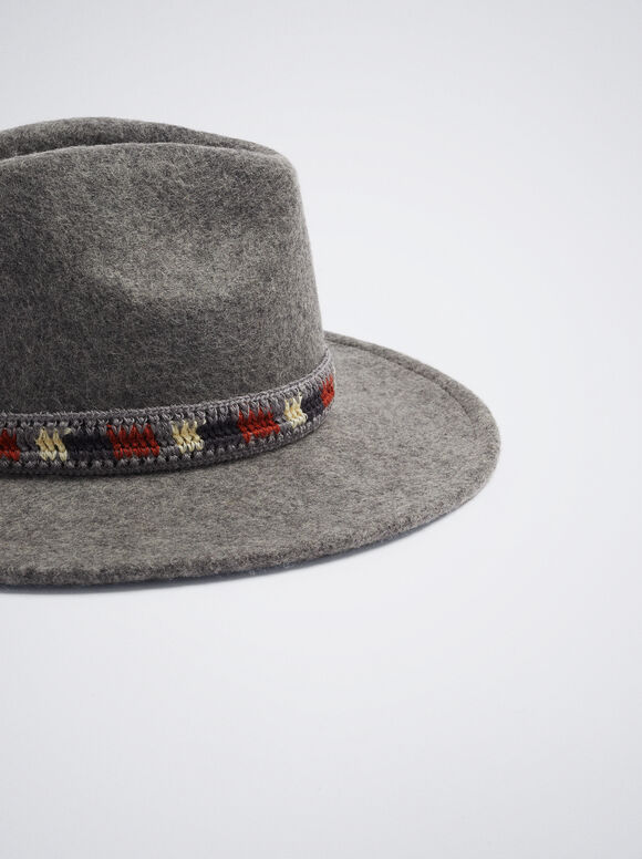Gorro de lã - Cinza