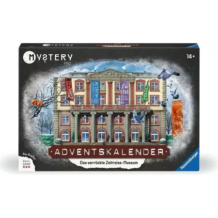 Ravensburger Mystery Adventskalender PRO - Das verrückte Zeitreisemuseum