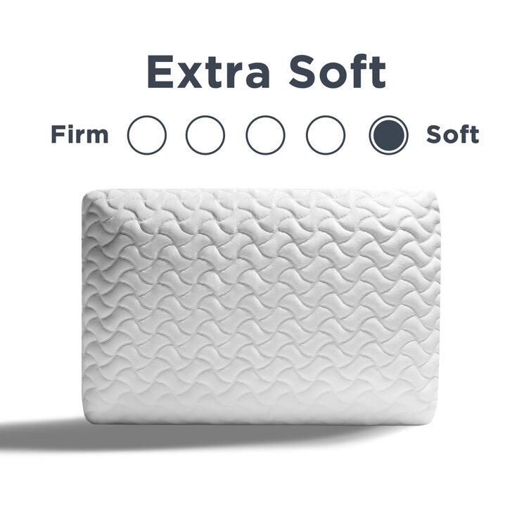 Tempur-Cloud Memory Foam Plush Support Pillow