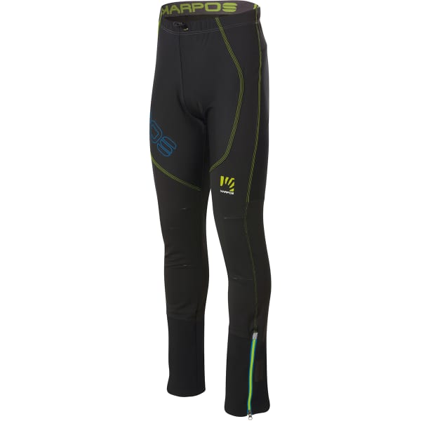 Pantalon ski de randonnée KARPOS ALAGNA LITE PANT BLACK/LIME G./INDIGO