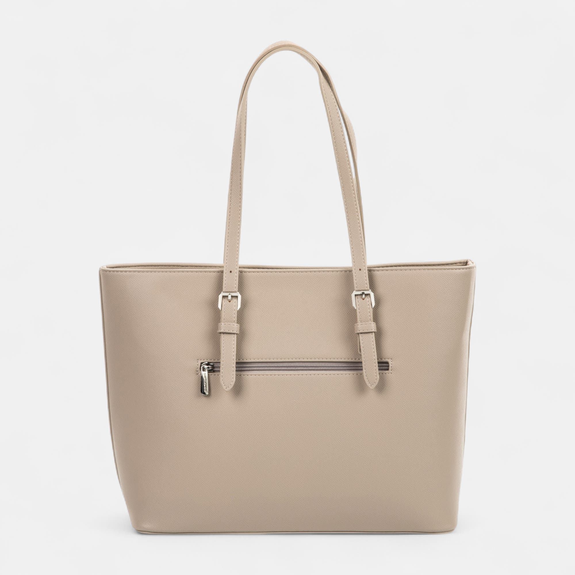 Sac de shopping taupe