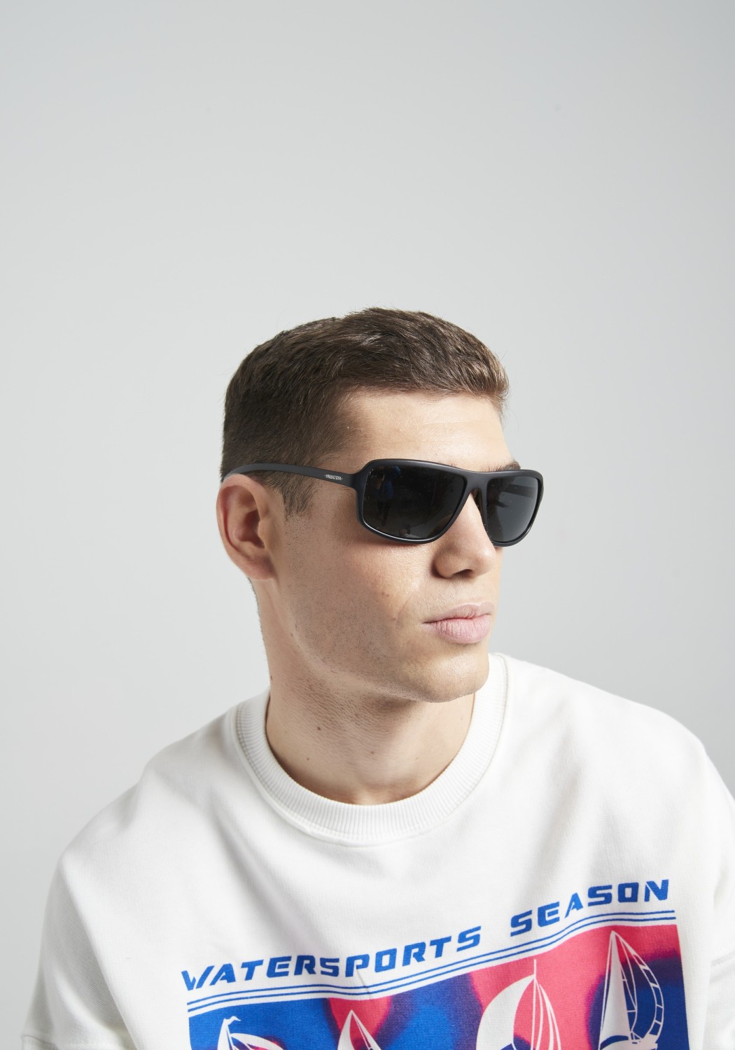 Parafina Sonnenbrille Geiser Black Matt/Smoke Grey