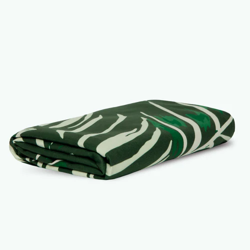 Panama - Serviette microfibre rectangulaire vert
