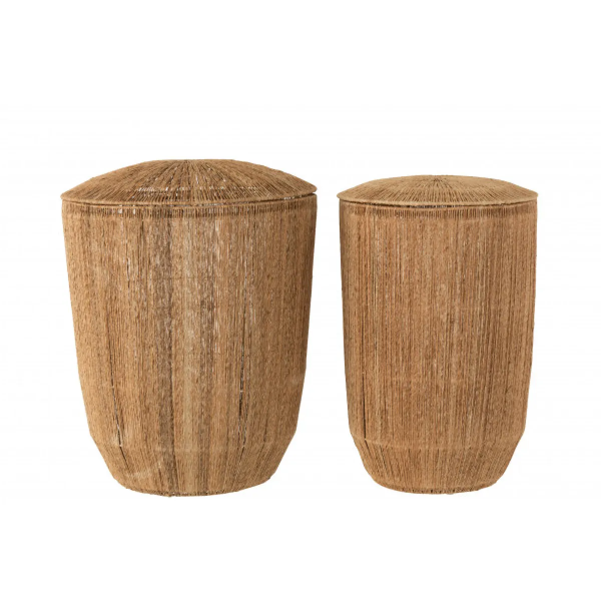 Dansmamaison Set Paniers Dantya - Jute Naturel - 2 pièces