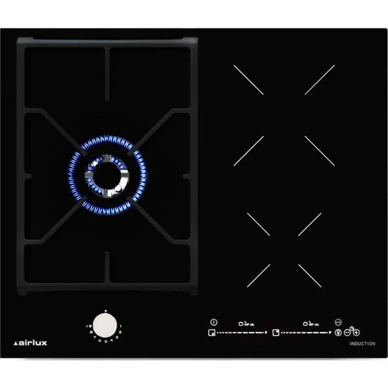 Plaque mixte Airlux ATGI612BK
