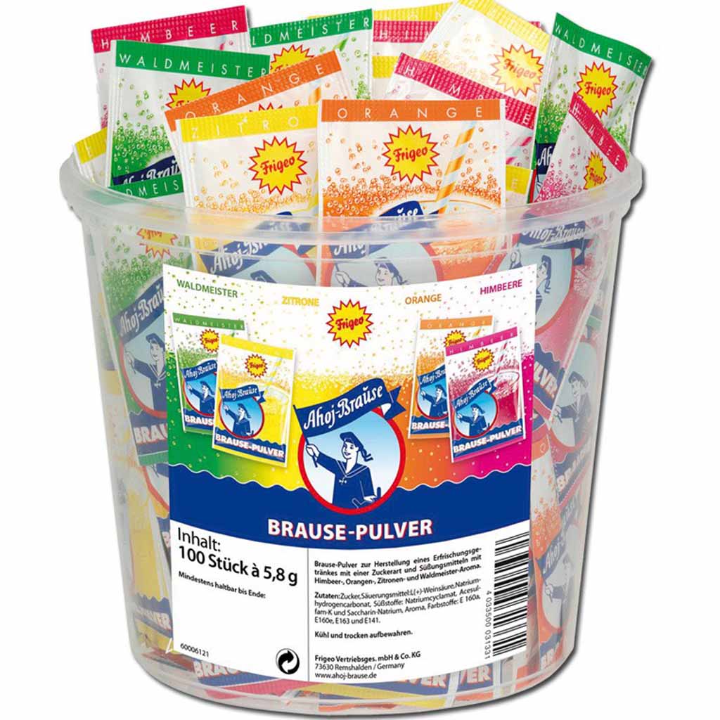 Ahoj-Brause Brause-Pulver 100er 580g MHD:30.10.26