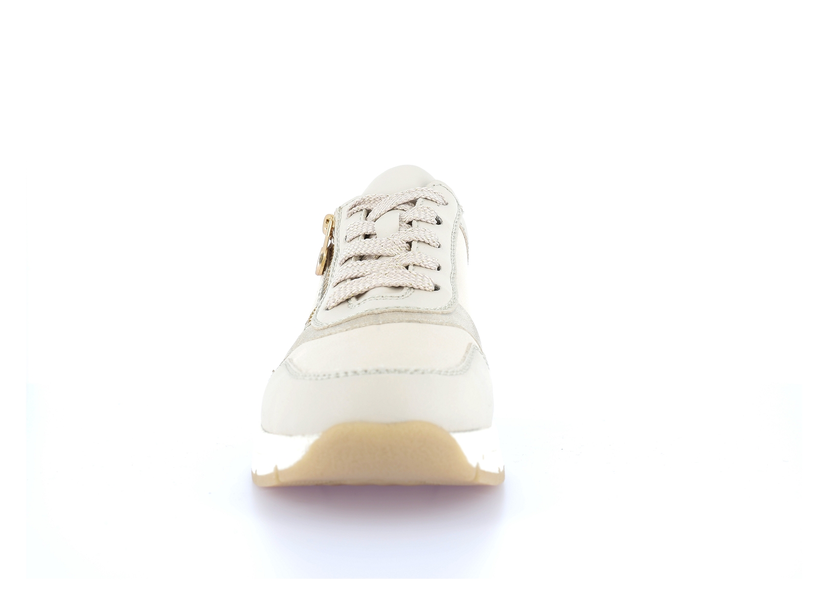 Rieker-N9301 Cuir Multi Beige