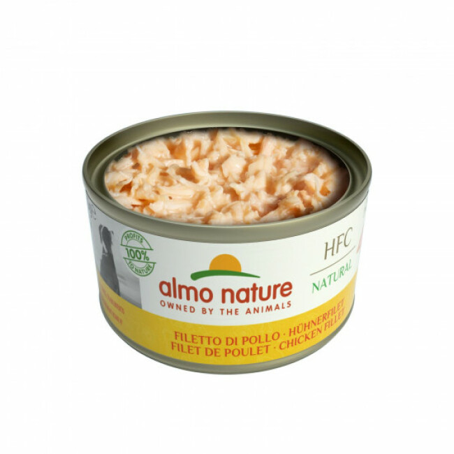 Pâtée pour chien Almo Nature HFC Natural - Lot de 6 boîtes x 95 g